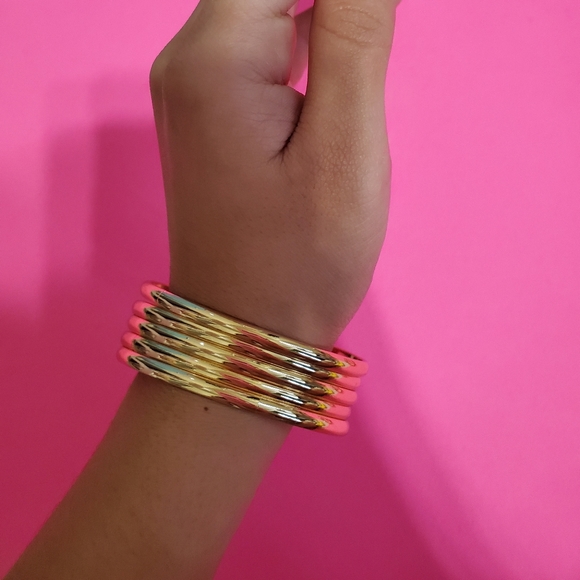 🐇 Set Gold Bracelets - Picture 3 of 5